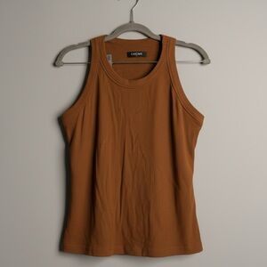 ChicMe Built-In Bra Ribbed Tank Top – Size Large